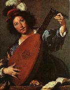 Lute Player Bernardo Strozzi